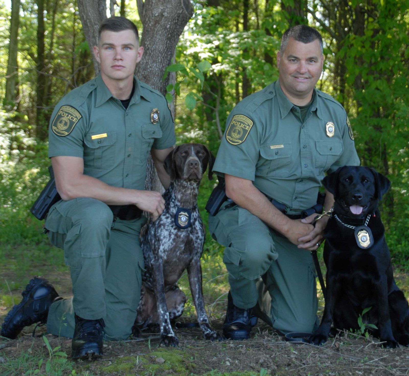 Kilalanin ang dalawang pinakabagong canine agent ng DWR na sina Avery the black lab at Waylon the pointer!