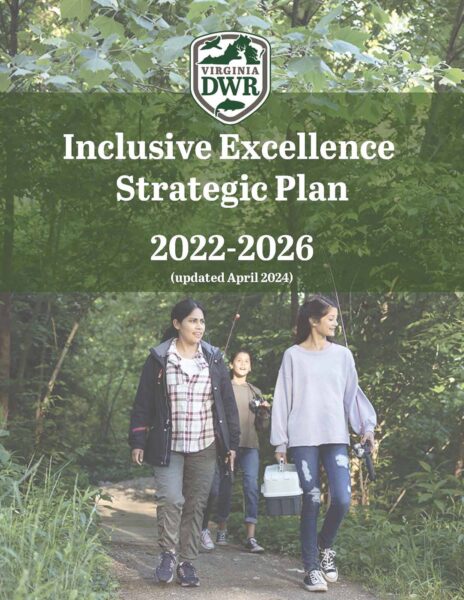 Ang pabalat ng 2022–2026 DWR Inclusive Excellence Strategic Plan