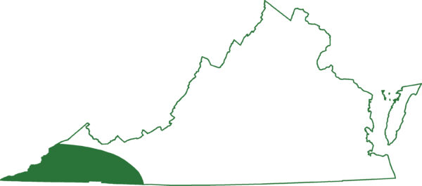 Black mountain salamander range map