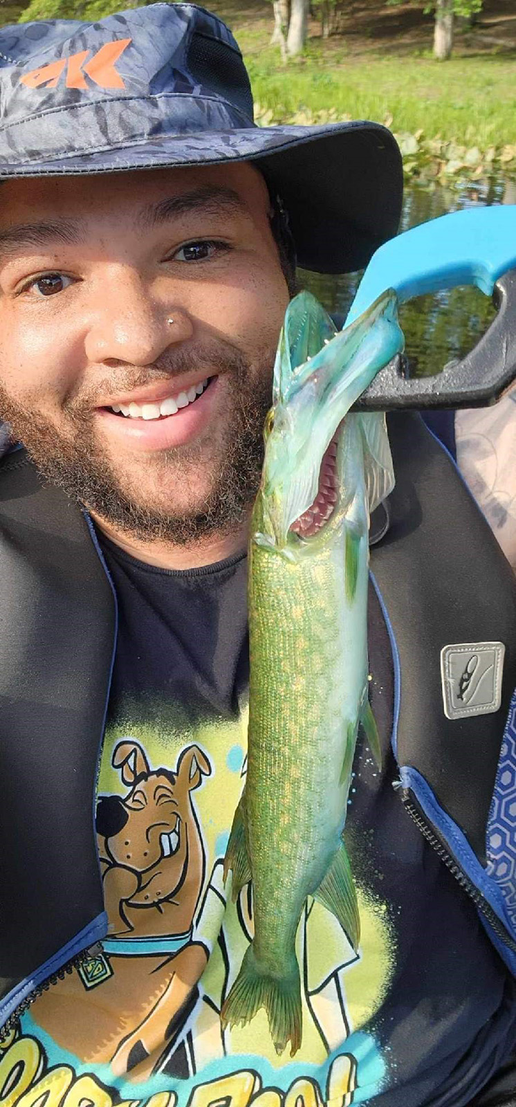 John Byrd at ang kanyang blue-mouth pickerel