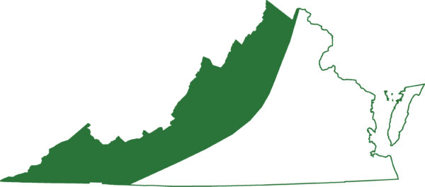 Mapa ng saklaw ng cave salamander