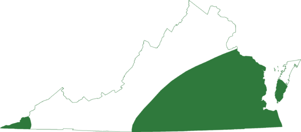 Virginia range ng Eastern Narrow-mouthed Toad.