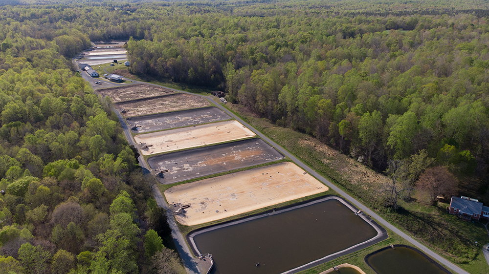 Bird's-eye view ng King and Queen Hatchery.