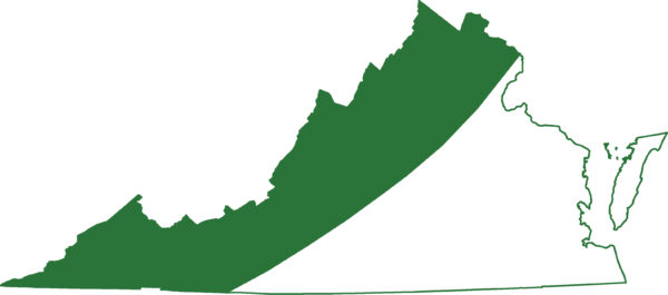 Ang mahabang buntot na salamander ay matatagpuan sa buong kabundukan ng Virginia