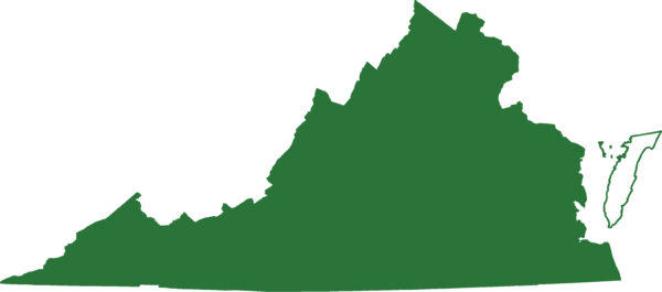 Ang Northern Dusky salamander ay matatagpuan sa buong Virginia na humahadlang sa mga isla