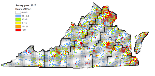 Isang mapa ng pinagsama-samang pagsisikap ng VABBA2 sa 2017