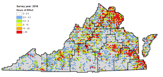 Isang mapa ng pinagsama-samang pagsisikap ng VABBA2 sa 2018