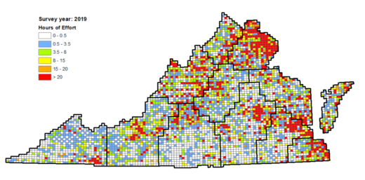 Isang mapa ng pinagsama-samang pagsisikap ng VABBA2 sa 2019