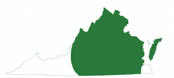 Eastern cricket treefrog range map