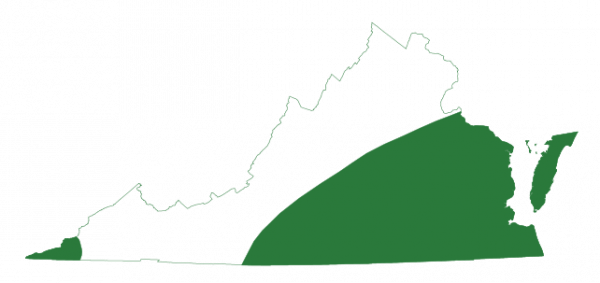 Eastern narrow mouthed toad range map